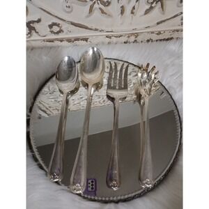 Gorham Heritage Silver Plate serving utensils